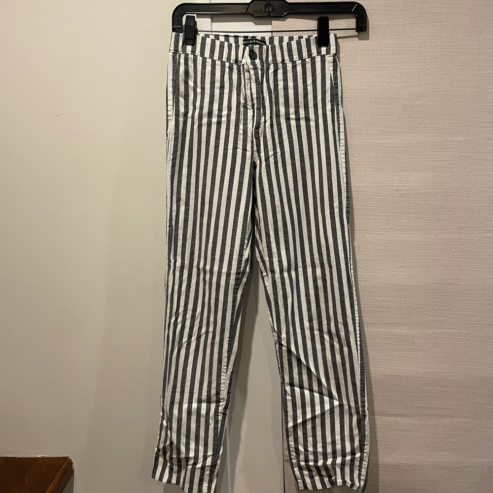 Brandy Melville Striped Straight Leg Pants